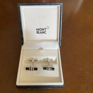 Mens Mont Blanc Cuff Links